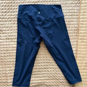 Lululemon align high rise crop 19”